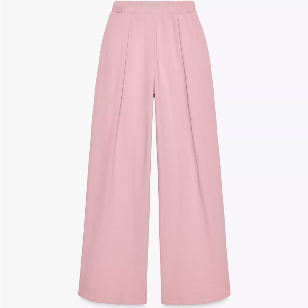 Zara Co-Ord Set Washed Effect Pants And Top - Picture 3 of 13